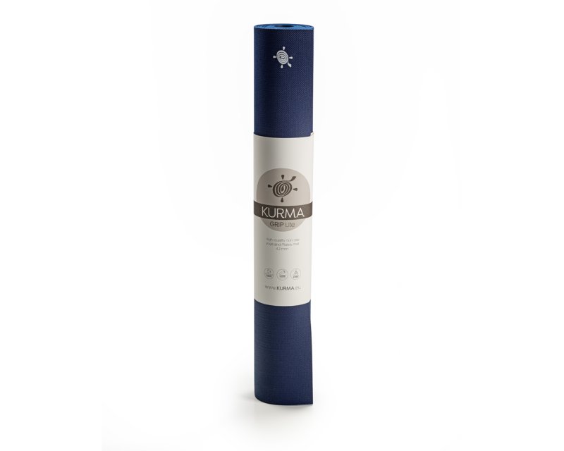 Donkerblauwe Kurma Yogamat