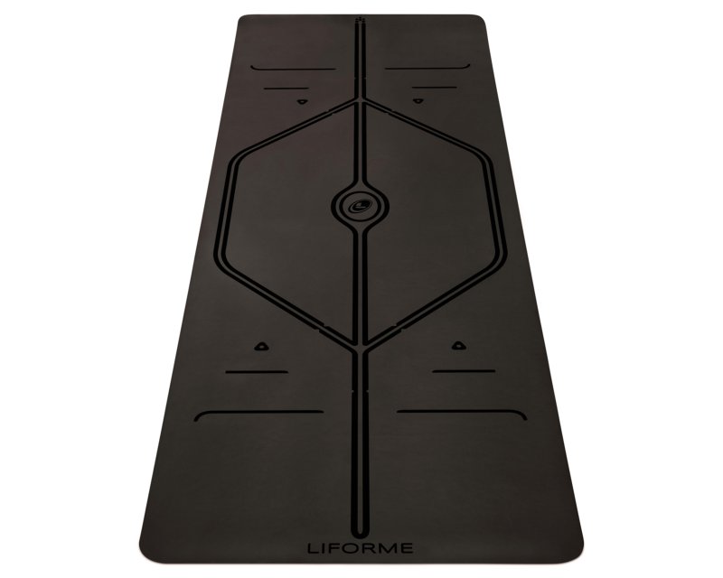 Liforme XL Yoga mat Black (210 cm)