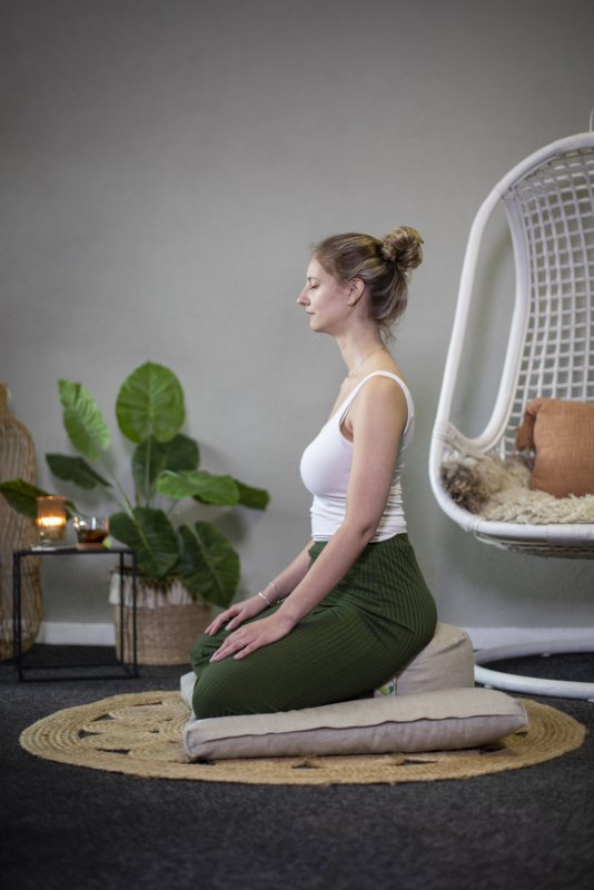 Yoga Bolster Naturel ✓ 100% ecologisch katoen