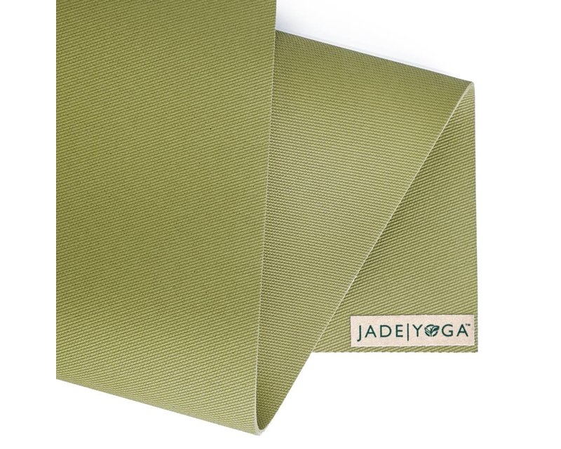 Olijfgroene yogamat
