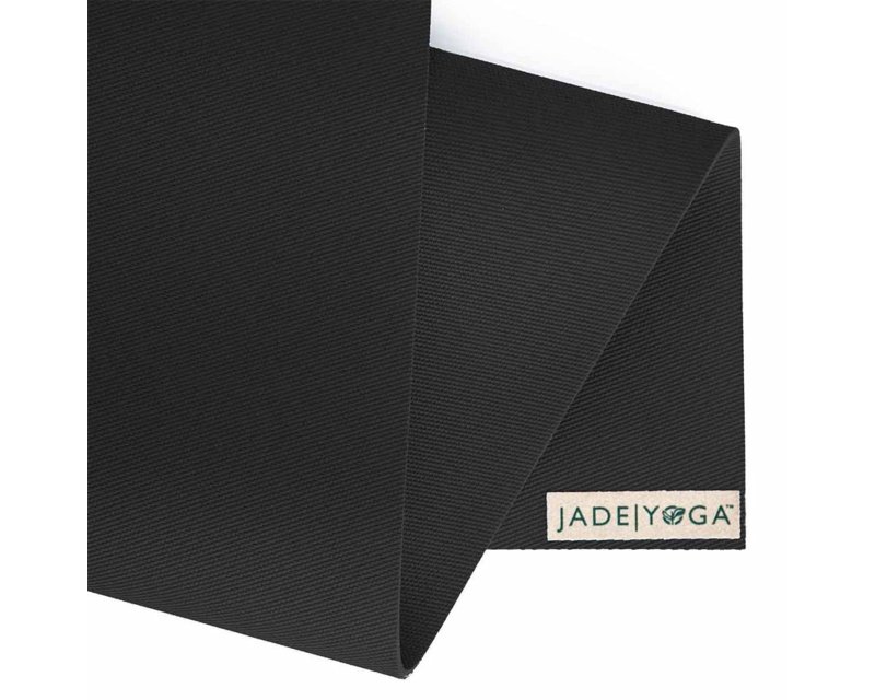 Zwarte yogamat