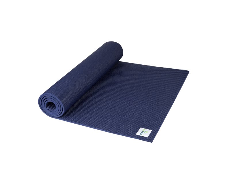Stijgen toezicht houden op Slink Ecoyogi Classic Midnight - Yogamat blauw I Duurzaam