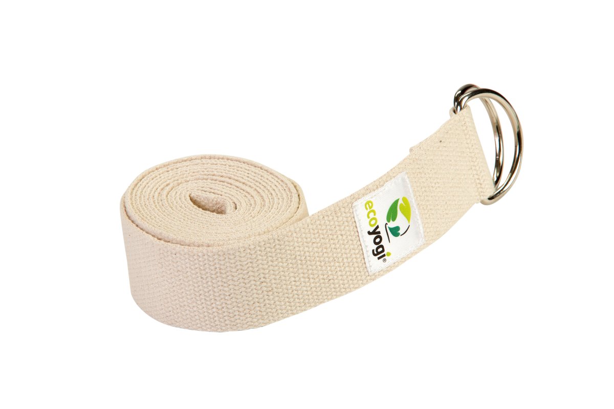 Onderzoek Geschatte Slaapkamer Yoga riem naturel ✓ Super sterk ✓ milieuvriendelijk