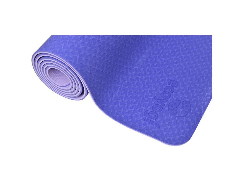 Ecoyogi TPE yoga mat paars-Lavendel