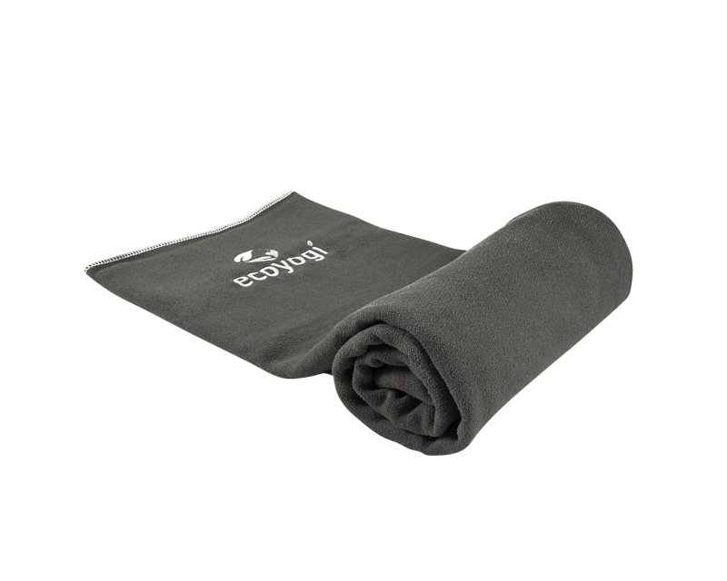 Grijze Ecoyogi Yoga handdoek