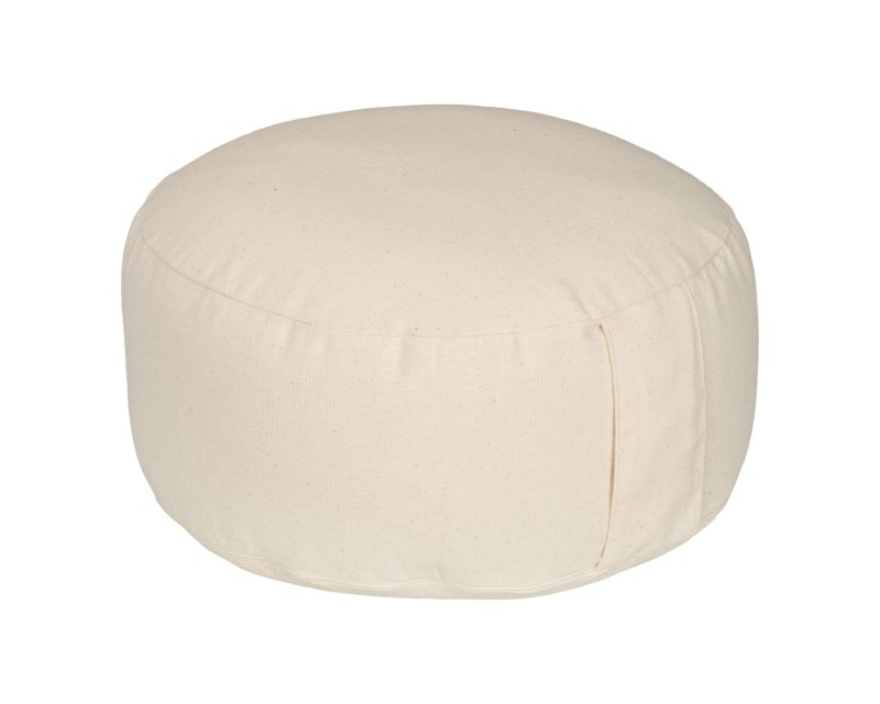 Meditatiekussen rond naturel