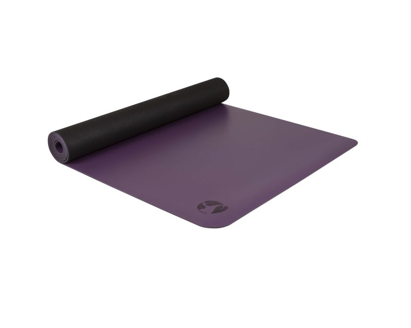 Paarse yoga mat