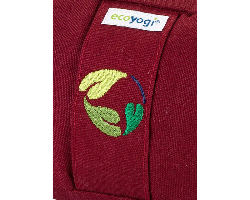 Rood meditatiekussen Ecoyogi