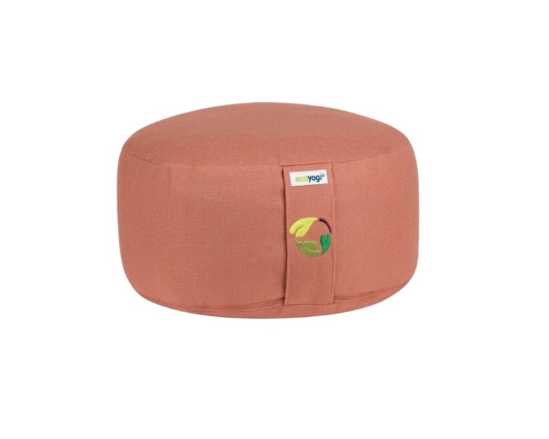 Ecoyogi meditatiekussen midden oud roze III.