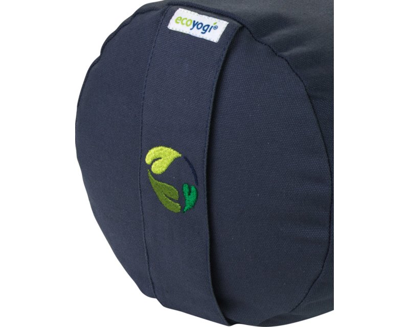 Yoga bolster blauw