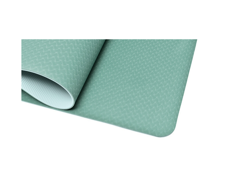 Yogamat TPE 2.0 groen detail