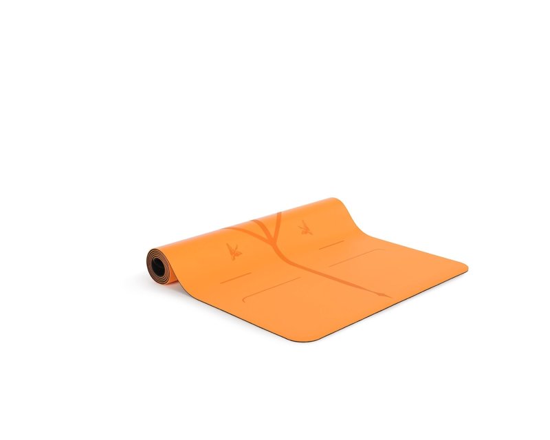 oranje yoga mat