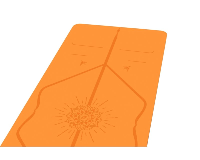 Oranje yoga mat