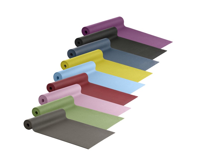 Verschillende kleuren ecoyogi studio matten