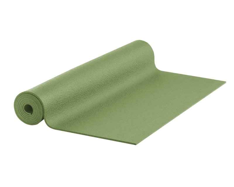 Ecoyogi studio yogamat Olijf groen - 183 cm