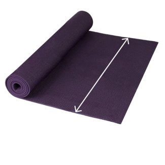 Brede yogamatten