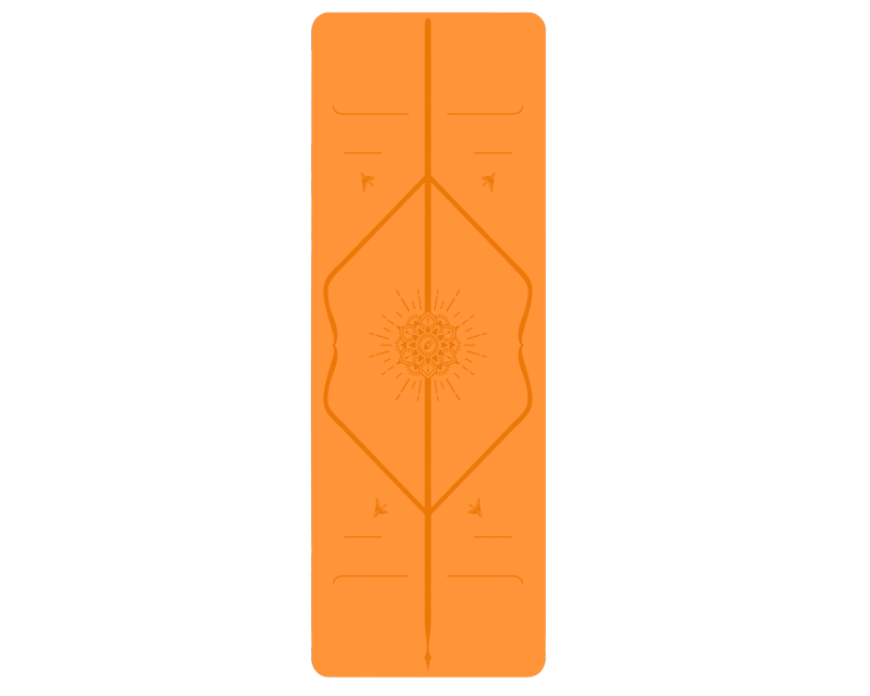 Oranje yogamat