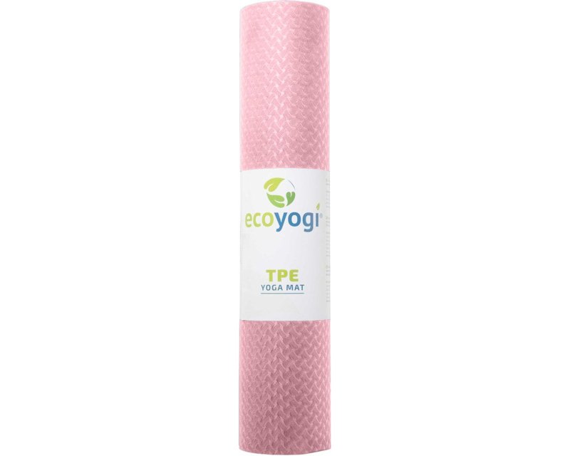 TPE yogamat opgerold Ecoyogi