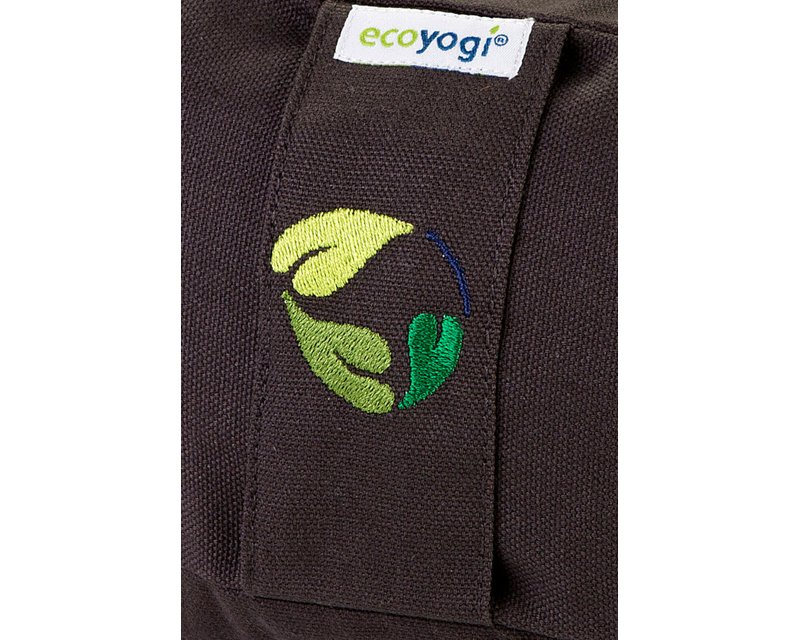 Halve maan medetatiekussen antraciet