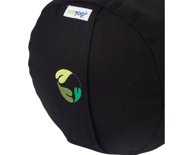 zwarte yoga bolster