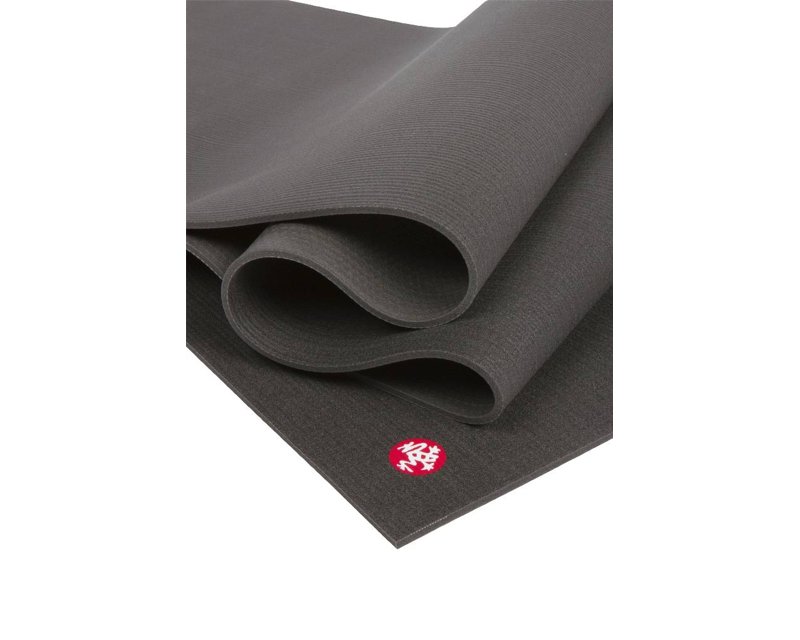 Zwarte yoga mat