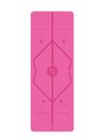 Roze yogamat